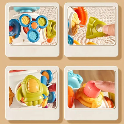 8in1 Multifunctional Space Busy Learning Activity Play Set for Toddlers - 876