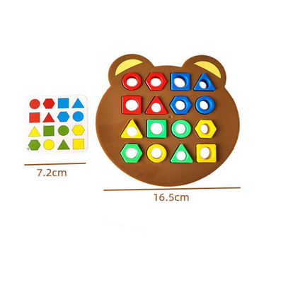 Jeu d'association de formes Fidtoy Montessori