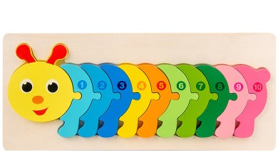 Educational 3D Wooden Puzzle for Children