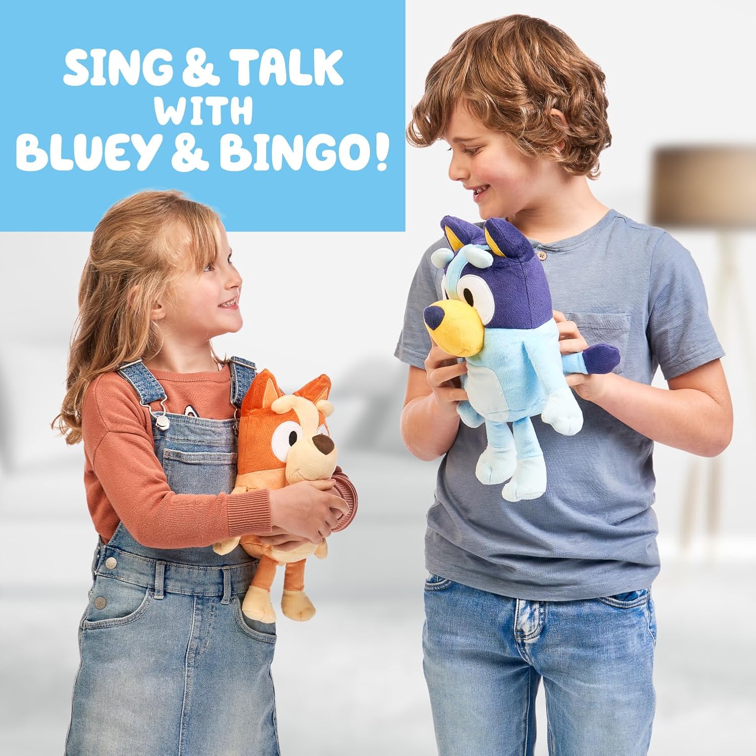 Fidtoy Talking Plush Dog Toy with Music and Interactive Audio