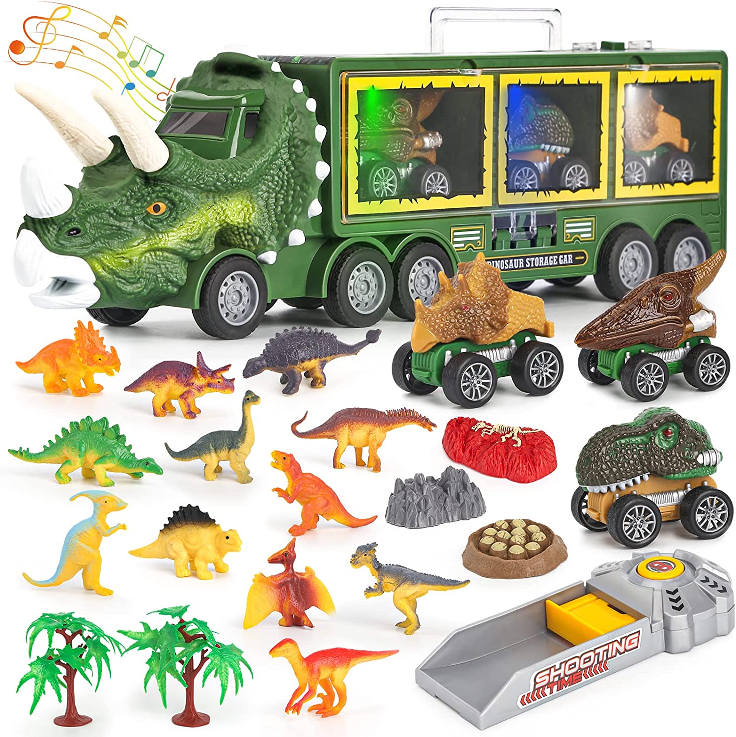 Dino Truck™ - Vervoer de dino's - Dinosaurus Vrachtwagen