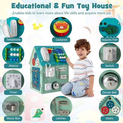 Fidtoy Maison d'activités multifonctionnelle Montessori