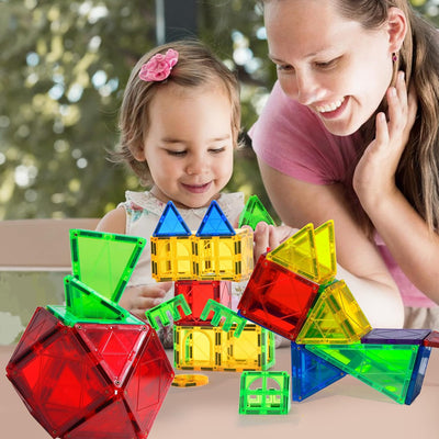 Fidtoy Magnetic Tiles Starter Set 32 Piece Building Toy