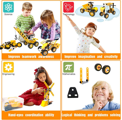 Juego de construcción STEM para niños