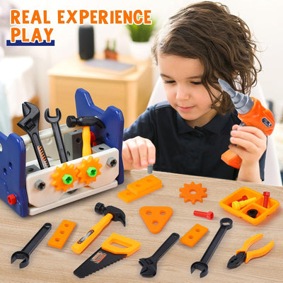 Table à outils multifonctionnelle de petit ingénieur, kit de jeu d'imitation - 311