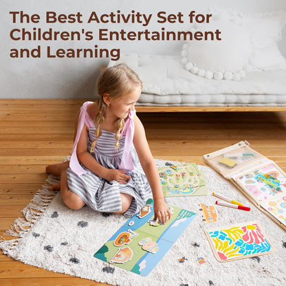 Jarmelo Travel Mate Activity Bag-Purring Kitten