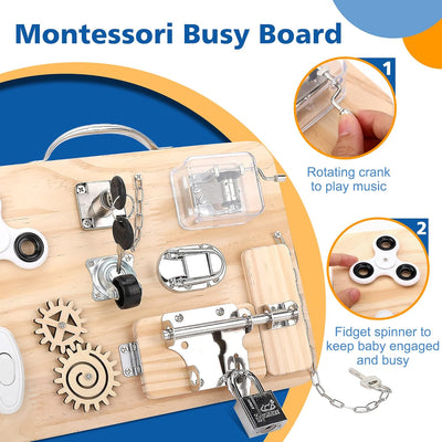 Jeux de société Fidtoy Montessori STEM pour enfants