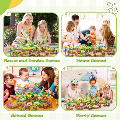 Flower Garden Building Set