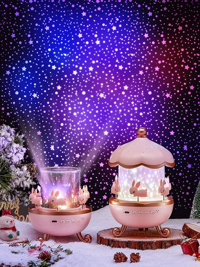 Fidtoy Multifunction Starry Sky Projector Night Light for Kids – Bluetooth Music & LED Ceiling Lamp
