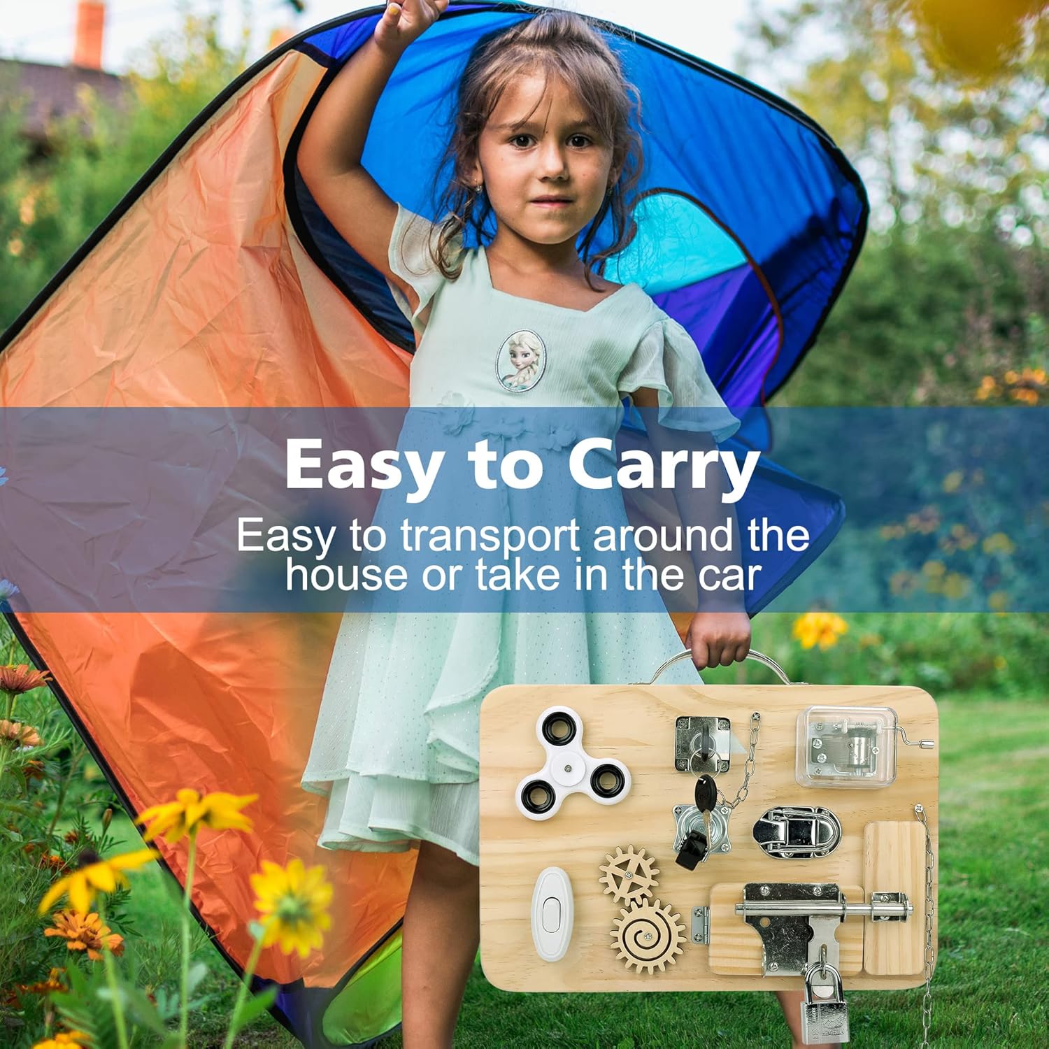 Fidtoy Montessori STEM Learning Board Games for Kids