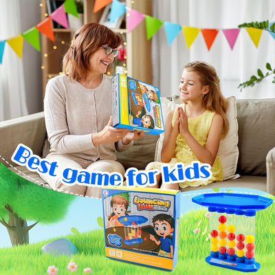 Jeu de Table Fidtoy Bounce Ball pour Enfants et Famille