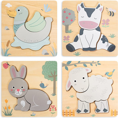 Puzle 3D de Animales