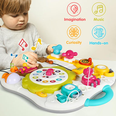 Fidtoy Baby Busy Board Light Switch Music Montessori Toy