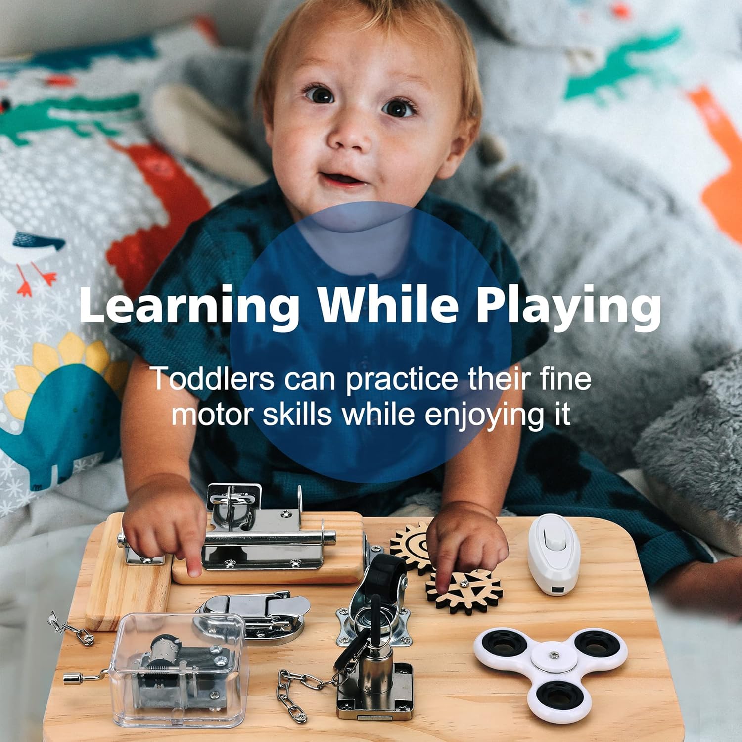 Jeux de société Fidtoy Montessori STEM pour enfants