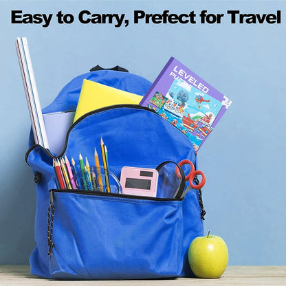 DAZZTIME Children's Puzzle, Magnetic Puzzle, Animal Puzzle for Children, Travel Games Children from 3 Educational Puzzles, Educational Toy, Educational Toy for Children 3 4 5 Years (Fire Protection)