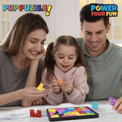 Montessori Australie TetrisPOP™ Puzzle Fidget 2-en-1