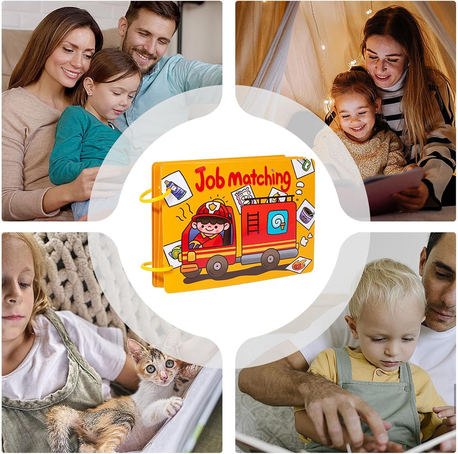 Reusable Sticker Book for Kids,Puzzle Sticker Book for Kids,Educational Jelly Book Puzzle Sticker | Toddler Travel Activity Packs Books pa