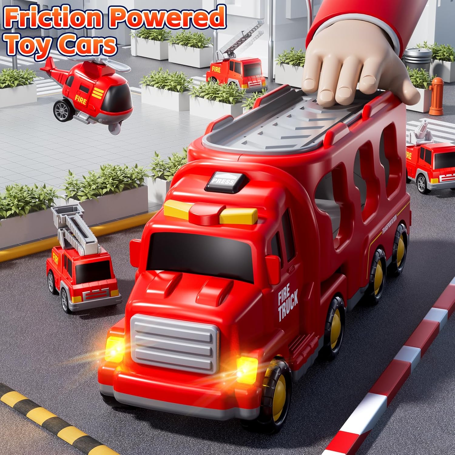 Toy Fire Trucks