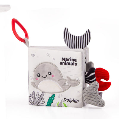 Jouet de livre en tissu d'éveil pour bébé, incassable