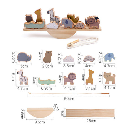 Children's Solid Wood Jenga Early Education Cognitive Toys