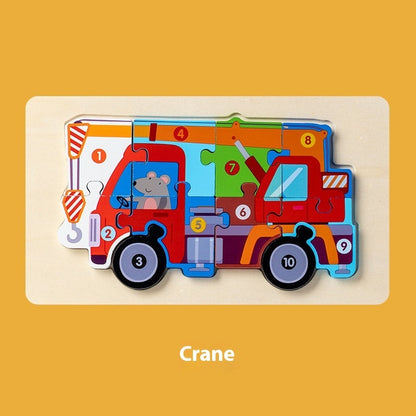 3D Puzzle Model | Educational Toys | Fun & Learning