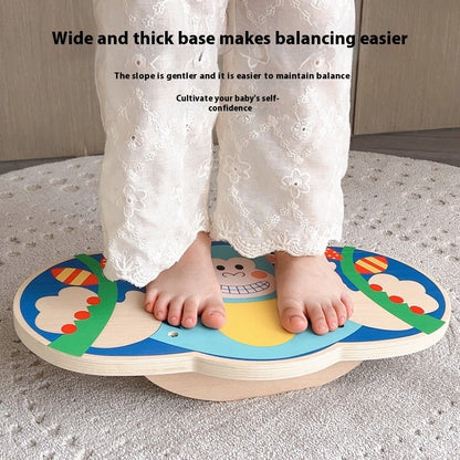 Children's Wooden Balance Board SMART Board Indoor Toys