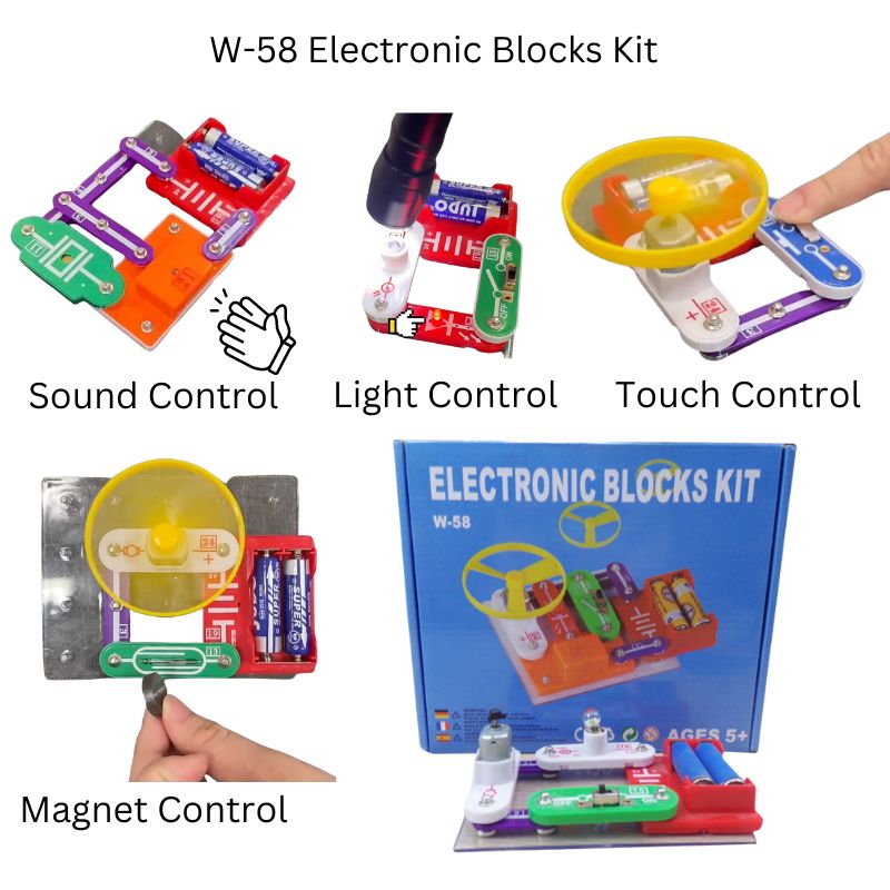 Electronic Blocks Kit W-58