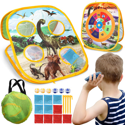 Fidtoy Ocean Bean Bag Toss Game 2 in 1 Outdoor Kids Game