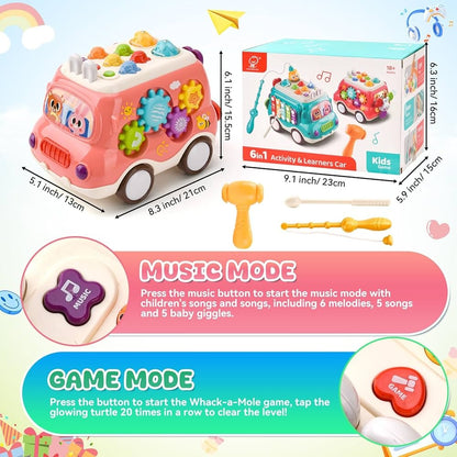 6in1 Multiple Activity and Learners Car - 986