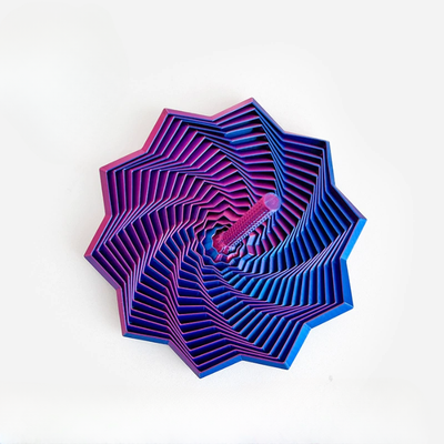 FidgetStar™ - Espiral Sensorial – Mantiene a los niños calmados, concentrados y entretenidos