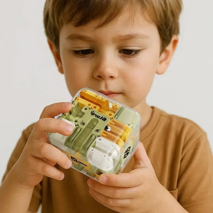 3D Marble Maze Puzzle Cube – Puzzle Toy and Christmas Gift for Children