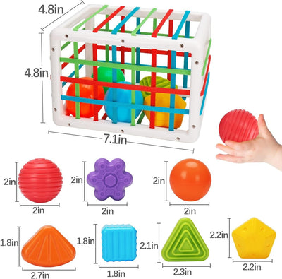 Shape Sorting Baby Box Sensory Play - 289