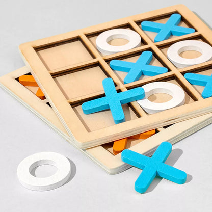 Wooden XOX Game Board