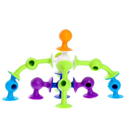 36 Pieces Suction Cups Sensory Construction Building Blocks - 009