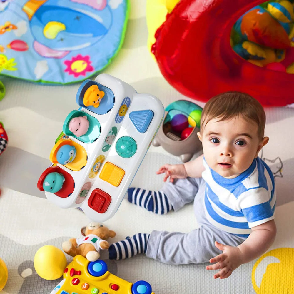 Baby Button Toy™ - Ploppend plezier - Babyspeelgoed