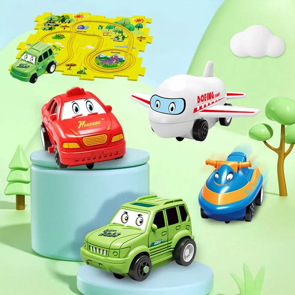 Rail Car Puzzle Track (25 PCS)