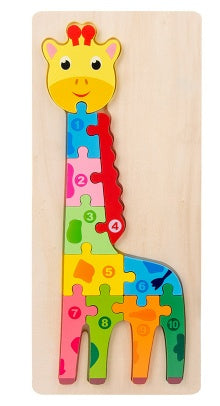 Educational 3D Wooden Puzzle for Children
