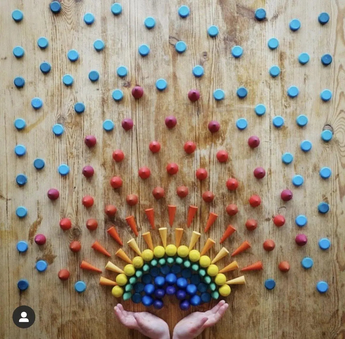 9 - Grapat Inspired Mandala loose parts Set