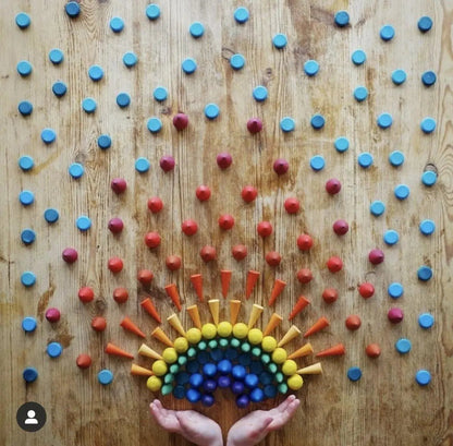 9 - Grapat Inspired Mandala loose parts Set