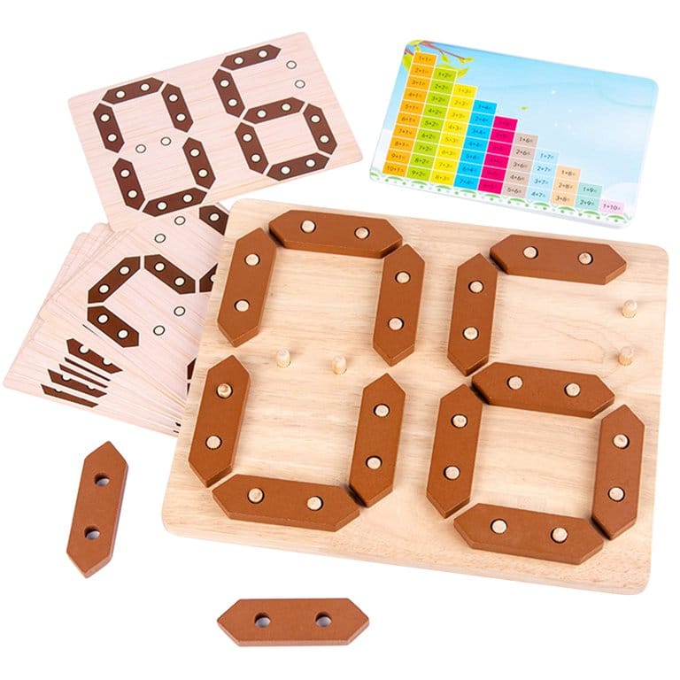 Digital Wooden Board for Addition Subtraction Learning - 032