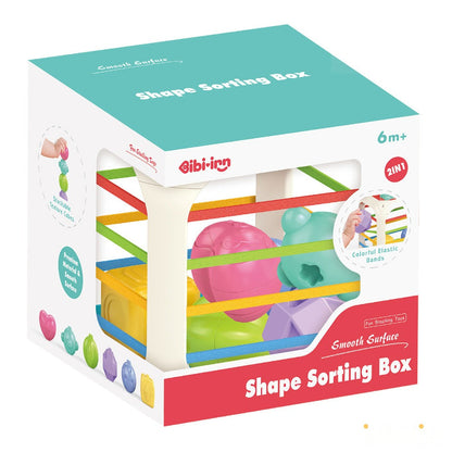 2 in 1 Shape Stacking and Sorting Box - 899