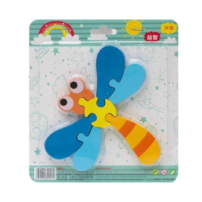 3D Cute Learning Animal Jigsaw Puzzle - Random Design