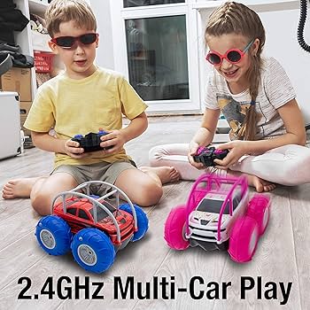 Fidtoy Amphibious Stunt RC Car – All Terrain Remote Control Toy for Kids 8+
