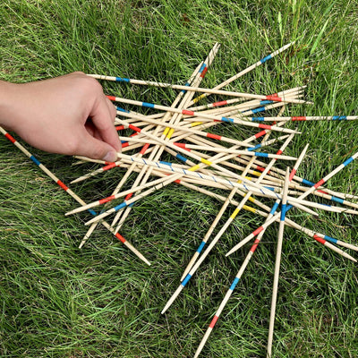 Fidtoy Mikado Pick Up Sticks Game Wooden Family Toy