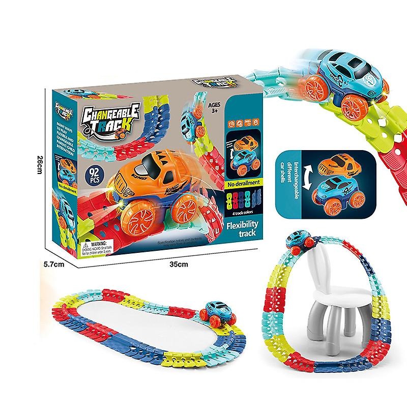 Car Adventure™ | Ontwikkel de creativiteit - Flexibele racebaan
