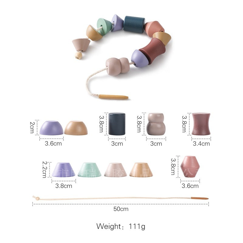 Children's Solid Wood Jenga Early Education Cognitive Toys