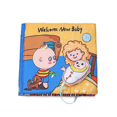 Libro de tela para educación temprana del bebé