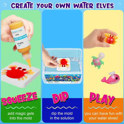 Set de Squishies Mágicos con Agua JellyJoy™