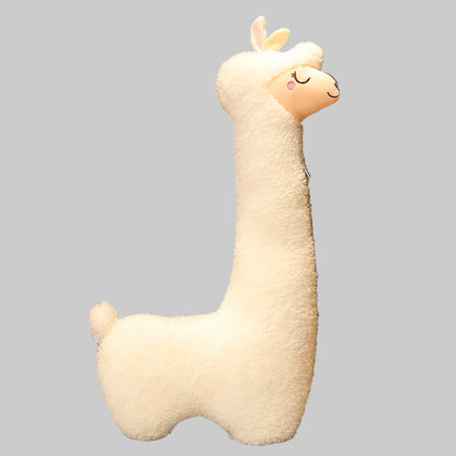 Alpaca plush toy pillow