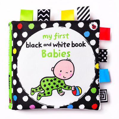 Jouet de livre en tissu d'éveil pour bébé, incassable